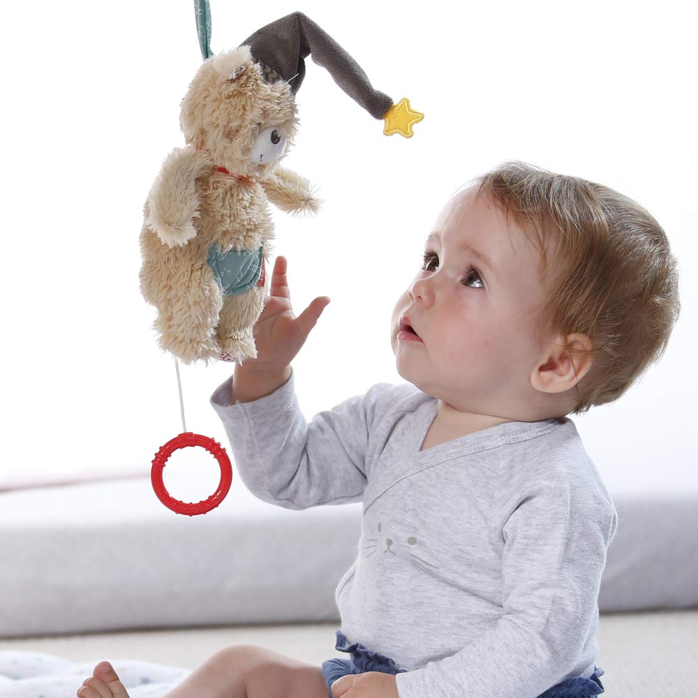 Fehn 060119 Bear Mini Music Box, Wind-Up Music Box with Removable Mechanism, for Babies and Toddlers from Newborns Onwards - Image 2