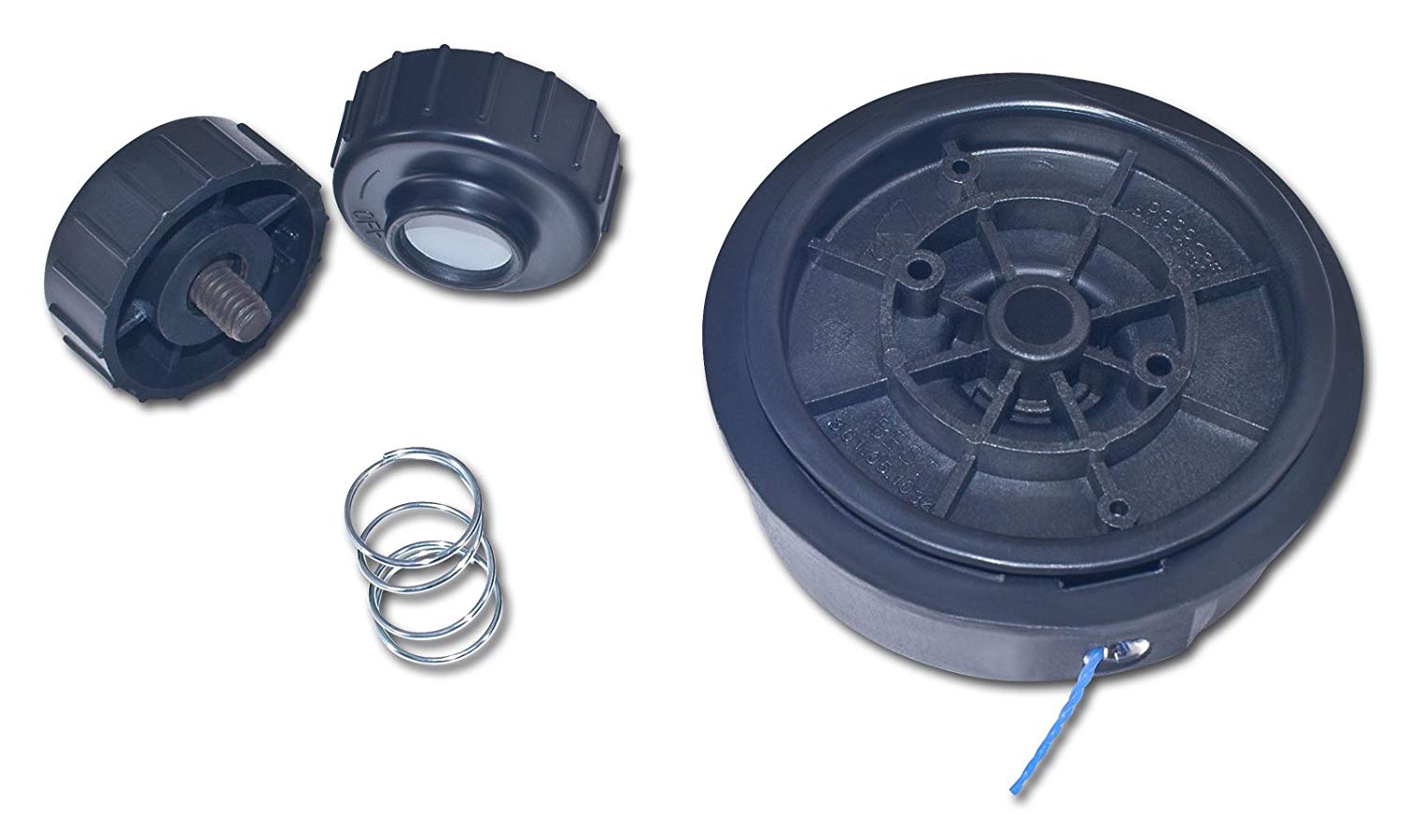 Arnold MTD Spulenkopf for EB / 1000 ET from 2013-1183-6-1000 M, Schwarz