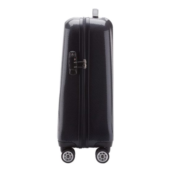 WITTCHEN Trolley, Cabin Luggage, Hand Luggage, Colour: Black, Material: Polycarbonate, Size: 56 x 37 x 20 cm, Weight: 2.3 kg, Capacity: 32 L, Collection: PC Ultra Light, 56-3P-571-10. - Image 2