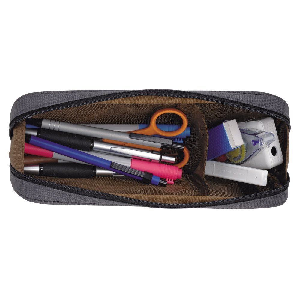 LIHITLAB Pen Case, 9.4 x 1.8 x 3 inches, Black (A7552-24) - Image 2
