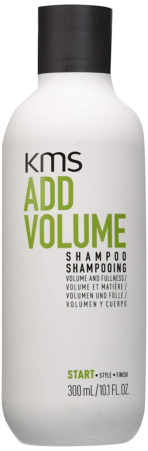 KMS AddVolume Shampoo, for Fine Hair Boosts Volume & Thickness, Vegan & PETA Approved, 300ml, White, 300 ml (Pack of 1)