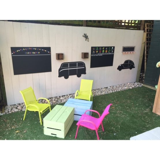Chalkboards UK WC099 Large Alphabet Printed Unframed Blackboard/Chalkboard, Wood Black, A1, 840 x 600 mm - Image 3