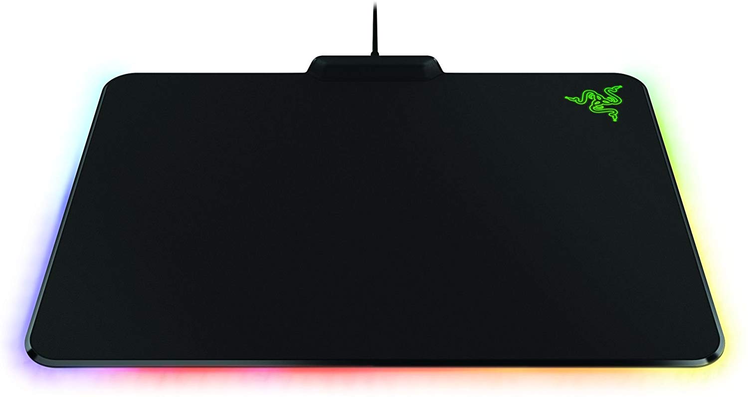 Razer RZ02-01350100-R3M1 Firefly Hard Gaming Mouse Mat with RGB Custom ...