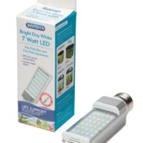 Interpet LED Energy Saving Lamp to Fit Fish Pod 48, 64 and 120 Litre Aquarium, 7 W - Bright Day White