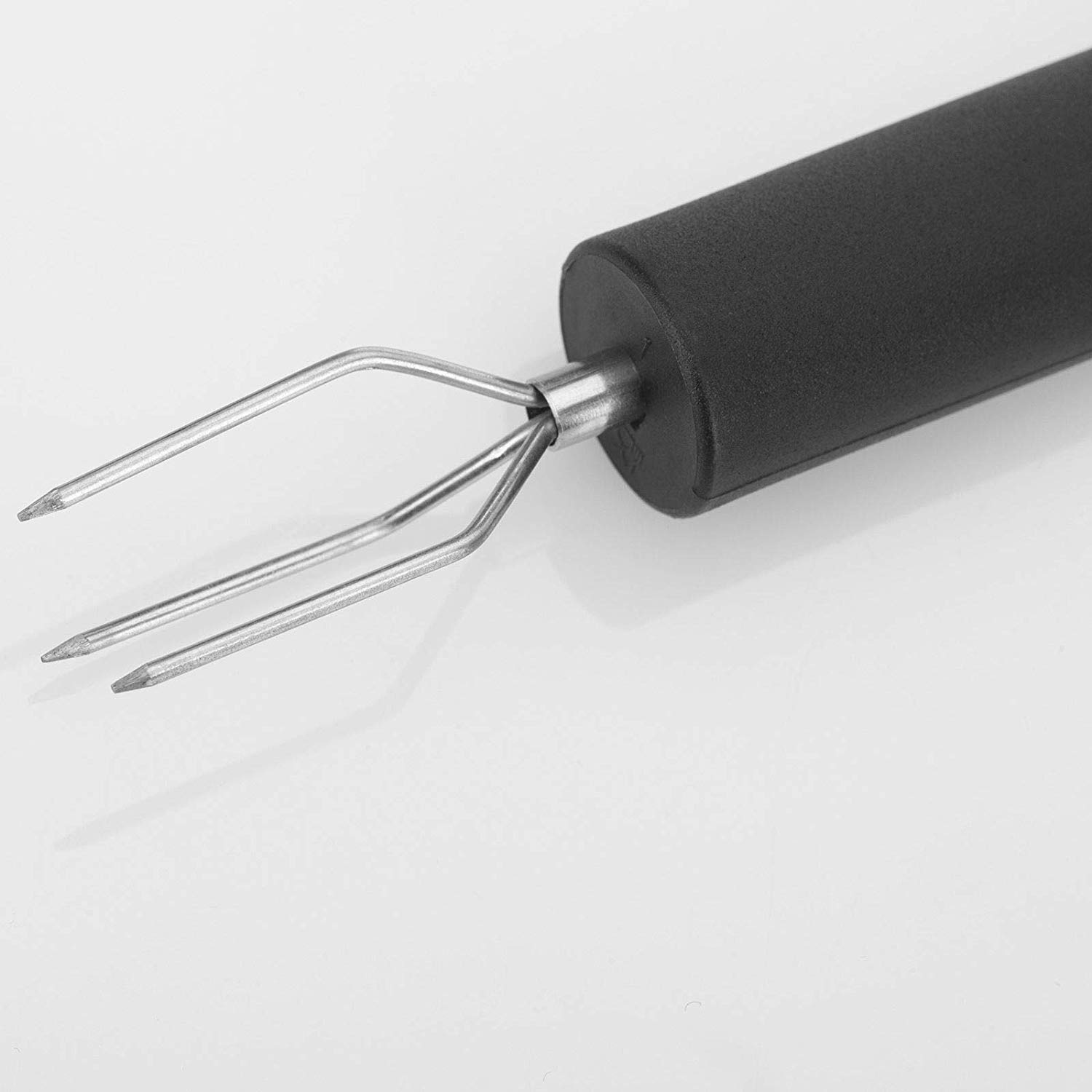 Westmark Potato Fork with 3 prongs, Length: 16.3 cm, Stainless steel/plastic, Gallant, Black/Red, 291422E1 - Image 3