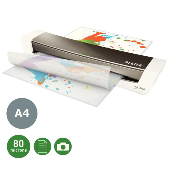 Leitz iLAM 80 Microns A4 Pre-Punched Laminating Pouches (Pack of 100) - Image 4