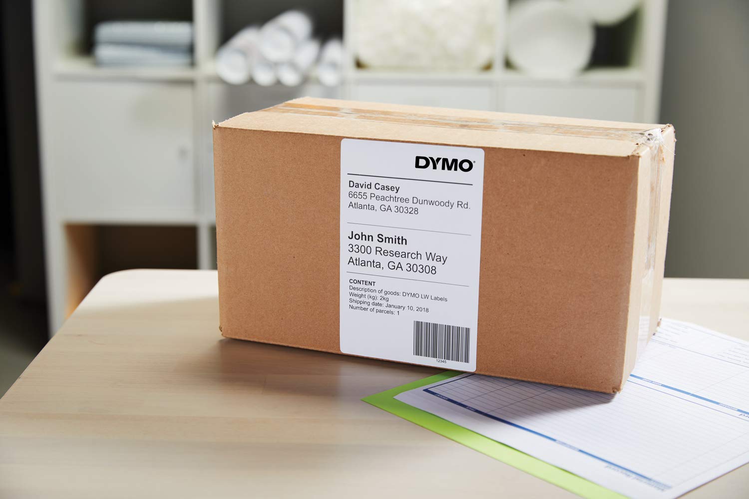 DYMO Authentic LabelWriter Extra Large Shipping Labels, 1 Roll - Image 3