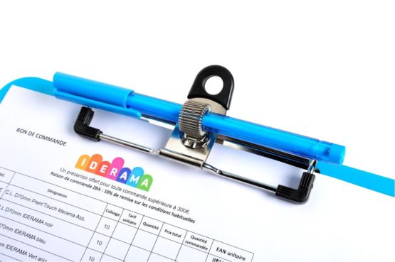 Exacompta Iderama PP Clipboard, A4 - Assorted Colours, Pack of 10 - Image 3