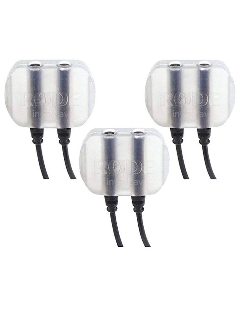 Rdiameter DE invisiLav (3 Pack) Clear Mount for Lavalier Microphones Pack of 3, Black, Einheitsgröße