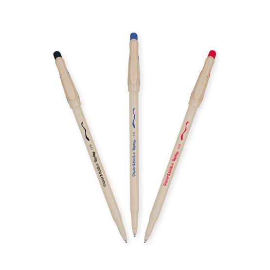 Paper Mate Replay Erasable Ballpoint Pen | Medium Point (1.0mm) | Assorted Colours | 4 Count - Image 2