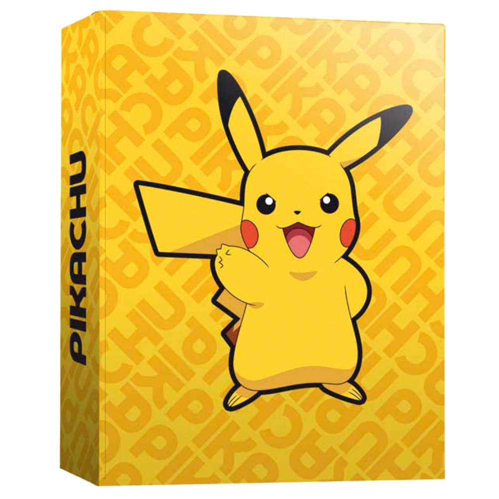 Pokemon CA-02-PK A4 Pikachu Ring Binder with 4 Ring, Yellow