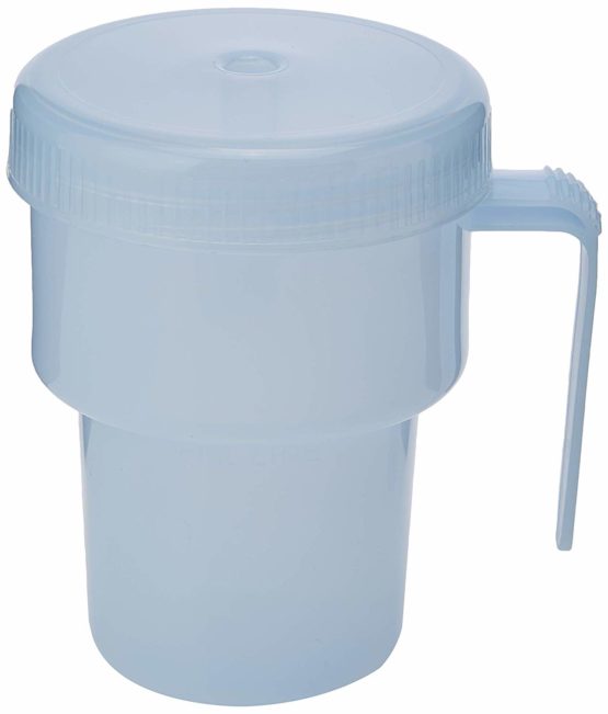 Drive Spill Proof Cup with Easy Grip Handle - Dishwasher Safe