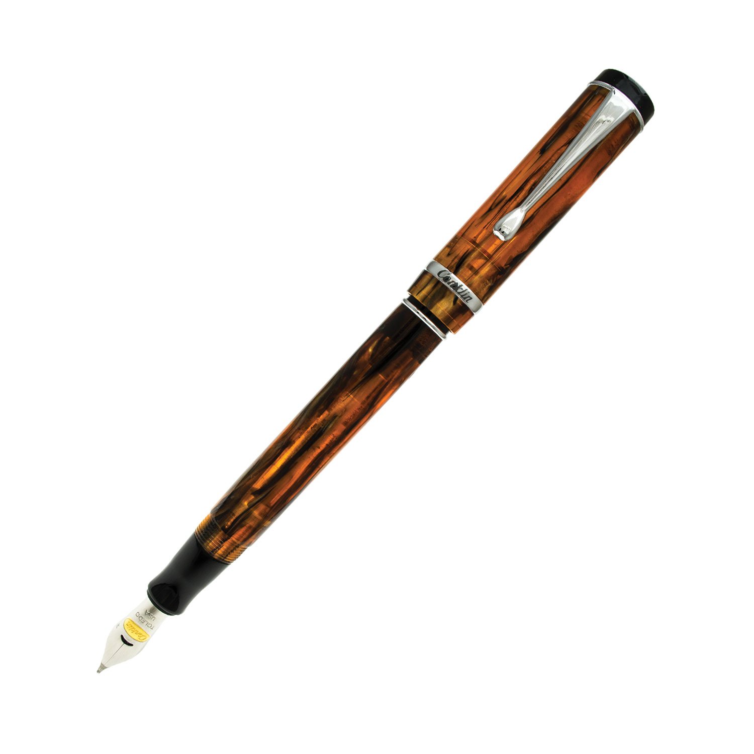 Conklin Duragraph Medium Nib Fountain Pen - Amber CK71342
