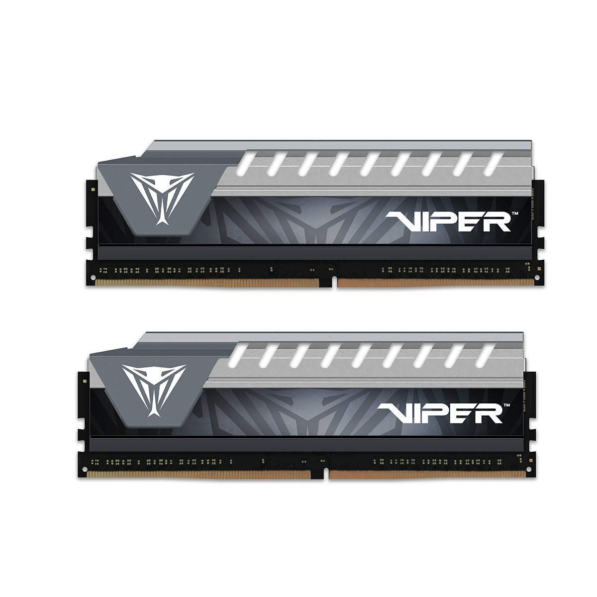 Patriot Viper Elite Series DDR4 8GB (2x4GB) 2666MHz PC4-21300 Dual Channel Kit (Black/Grey) PVE48G266C6KGY