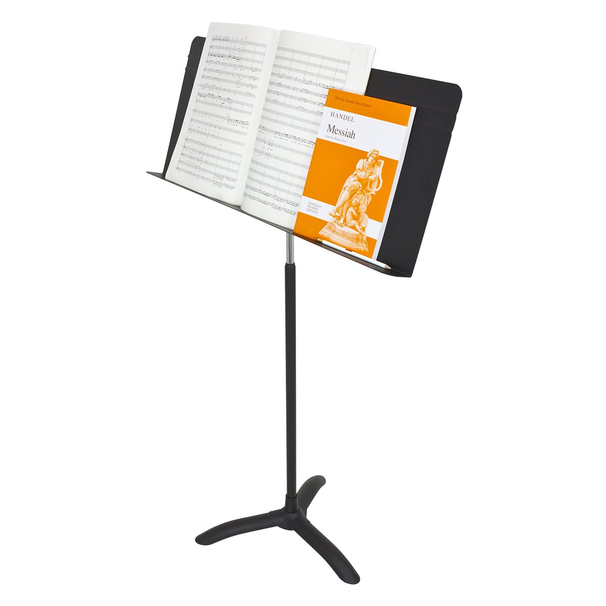 Manhasset MAN5101 Fourscore Music Stand, Black, 1-Pack