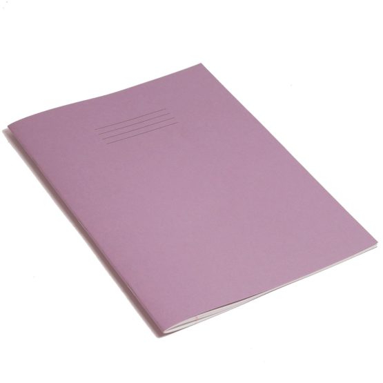 RHINO F8M A4 64 Page Exercise Book - Purple (Pack of 10)