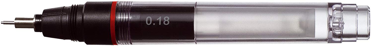Aristo AR63010 Tubular Drawing Pen (0,18 mm), Light Red