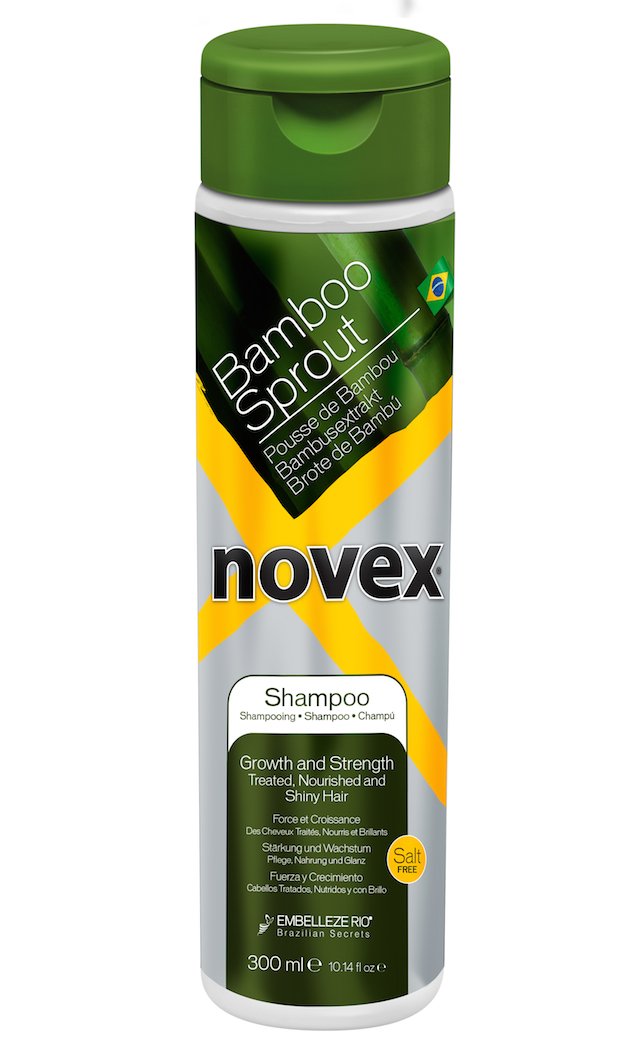 Novex Bamboo Sprout Shampoo, 300 ml, Black/White, 300 ml (Pack of 1)