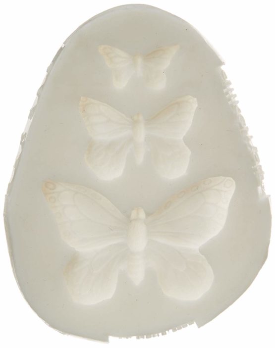 silikomart Silicone Mould Sugarflex Butterflies, White