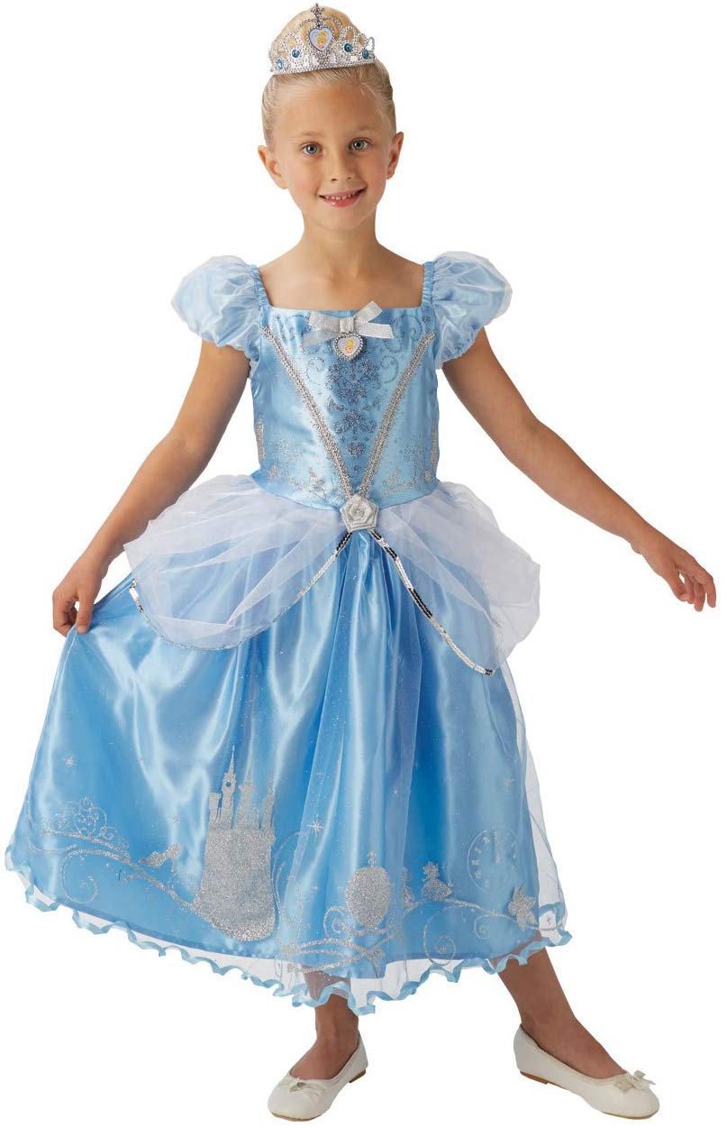 Rubie’s Official Disney Princess Cinderella Childs Deluxe Costume ...