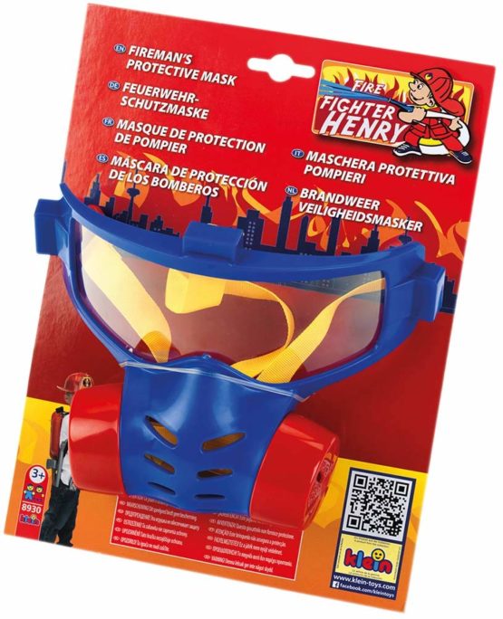Theo Klein 8930 Fire Fighter Henry Fire Brigade Protective Mask I Impressive mask for role-playing games I Toys for children aged 3 and over - Image 2