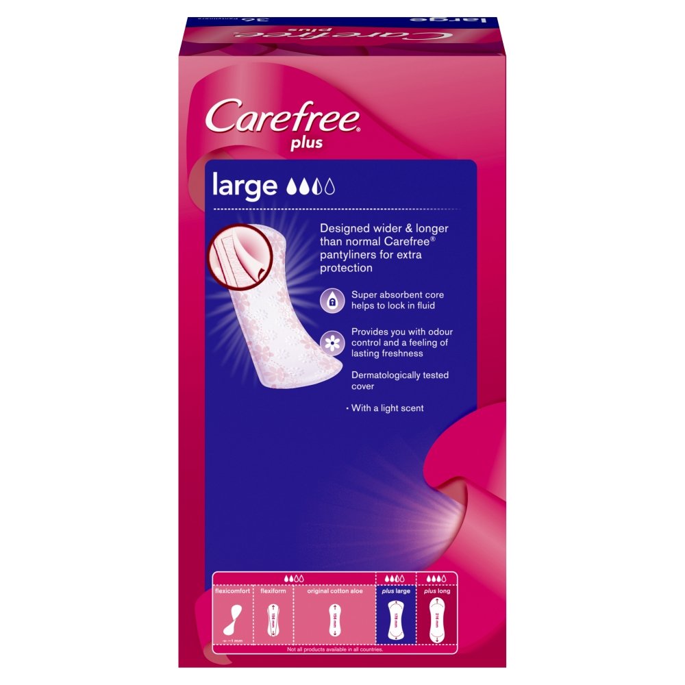 Carefree Maxi Panty Liners, 36 Pieces, 36 Unità (Confezione da 1) - Image 2