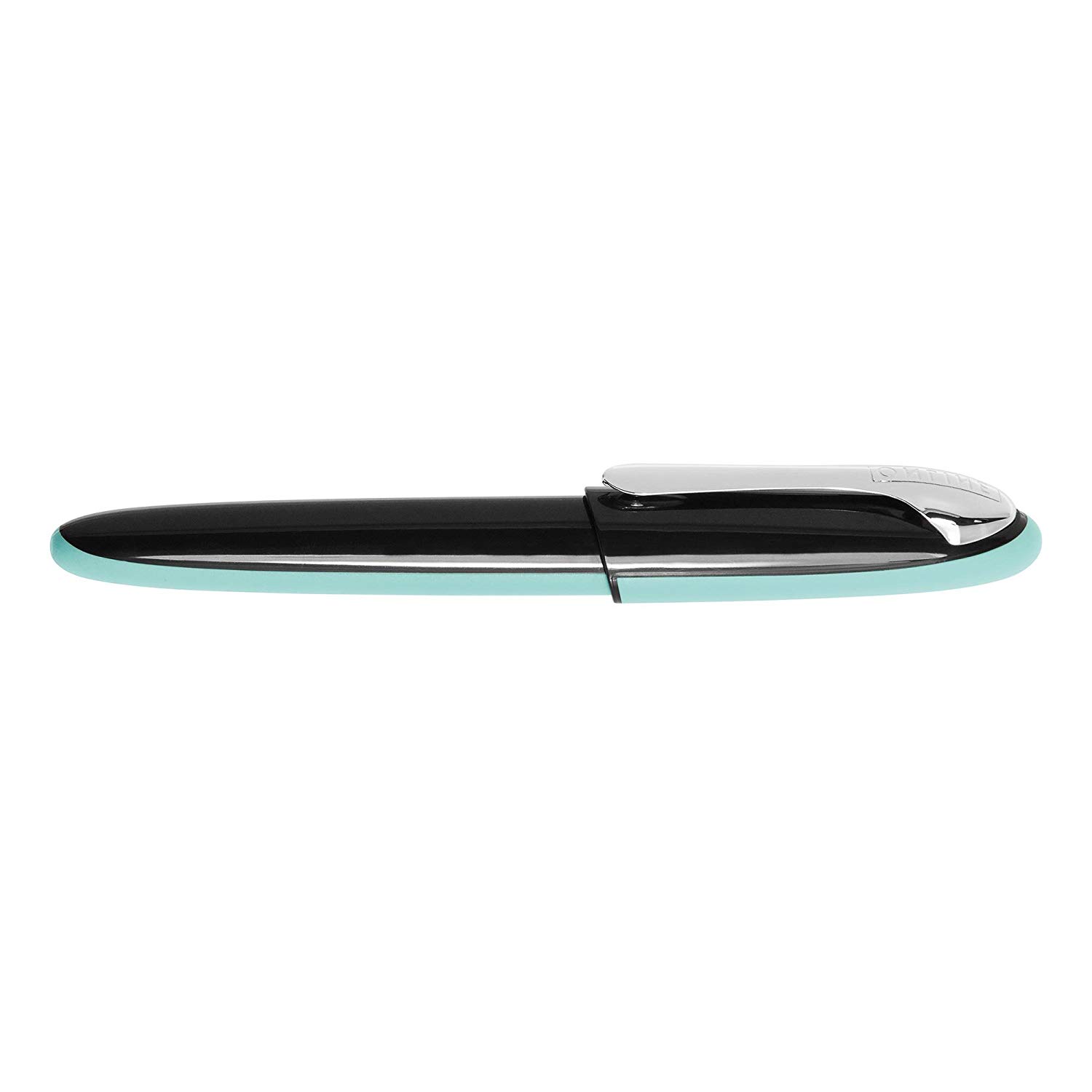 Online fountain pen Air Mint, ergonomic ink pen for school/college, soft triangle shape, iridium nib medium - Image 2