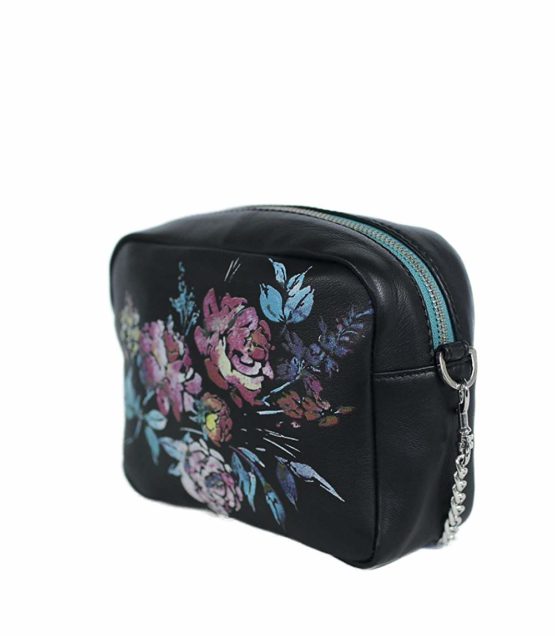 Starlite Shop Bandolera Valeria Mazza Design, negro, Women’s Top-Handle Bag, Black, 5x14x19 cm (W x H L) - Image 2