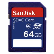SanDisk SDSDB-064G-B35 64 GB SDXC Class 4 Memory Card - Blue (Label May Change)