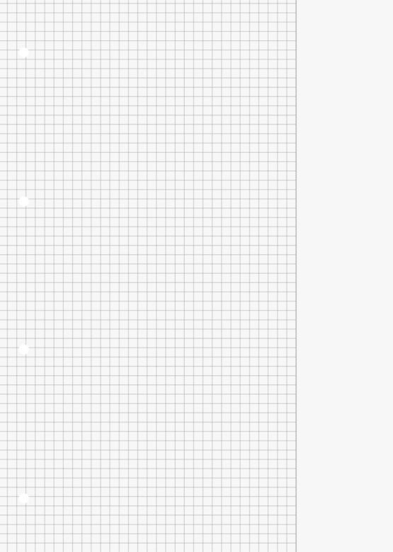 Brunnen 1052526 School Notepad A4 50 Sheets Squared with Margin Ruled Top-Glued 26 Perforated 70 g/m² - Image 2