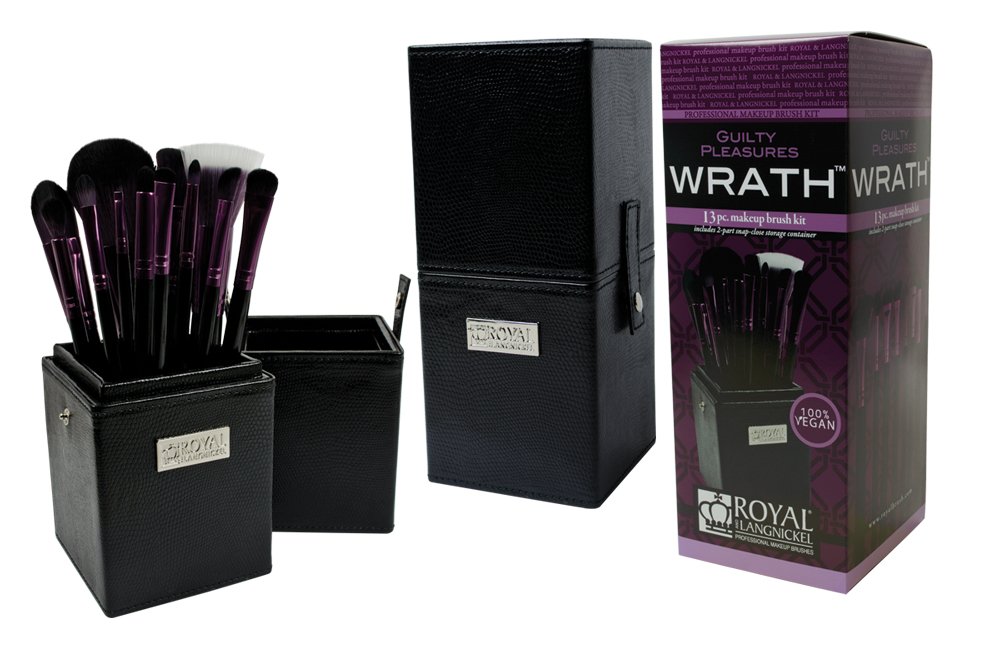 Royal & Langnickel Guilty Pleasures Wrath Brush Box Kit - 12 Piece, Purple - Image 2