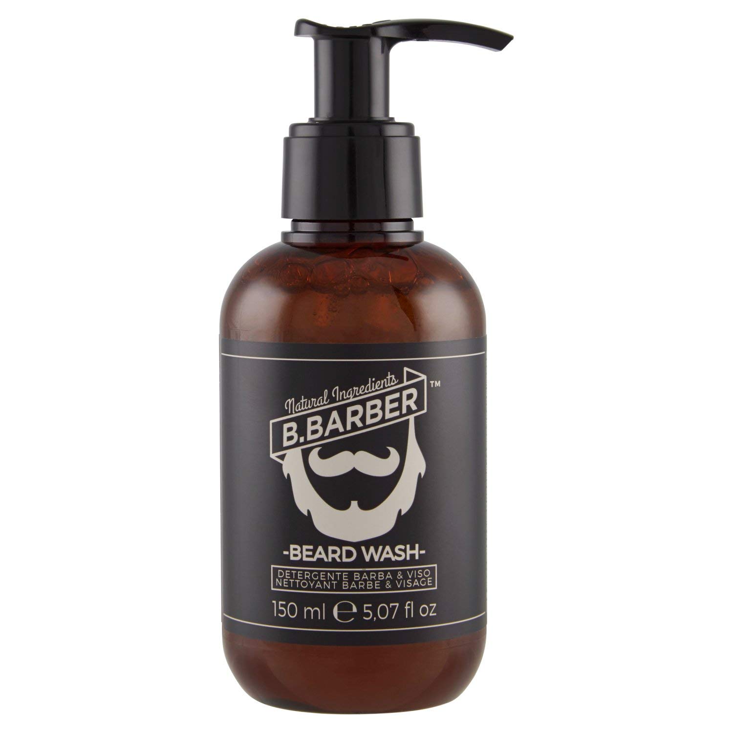 B.Barber Beard Cleanser 150 ml, 150 ml (Pack of 1)