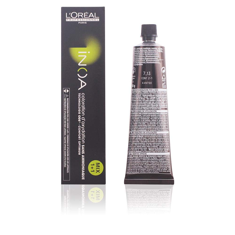 L'Oreal Inoa Hair Colour, Number, 7.13 60 ml, 7.13 Beige Blonde, 60 g (Pack of 1) - Image 4