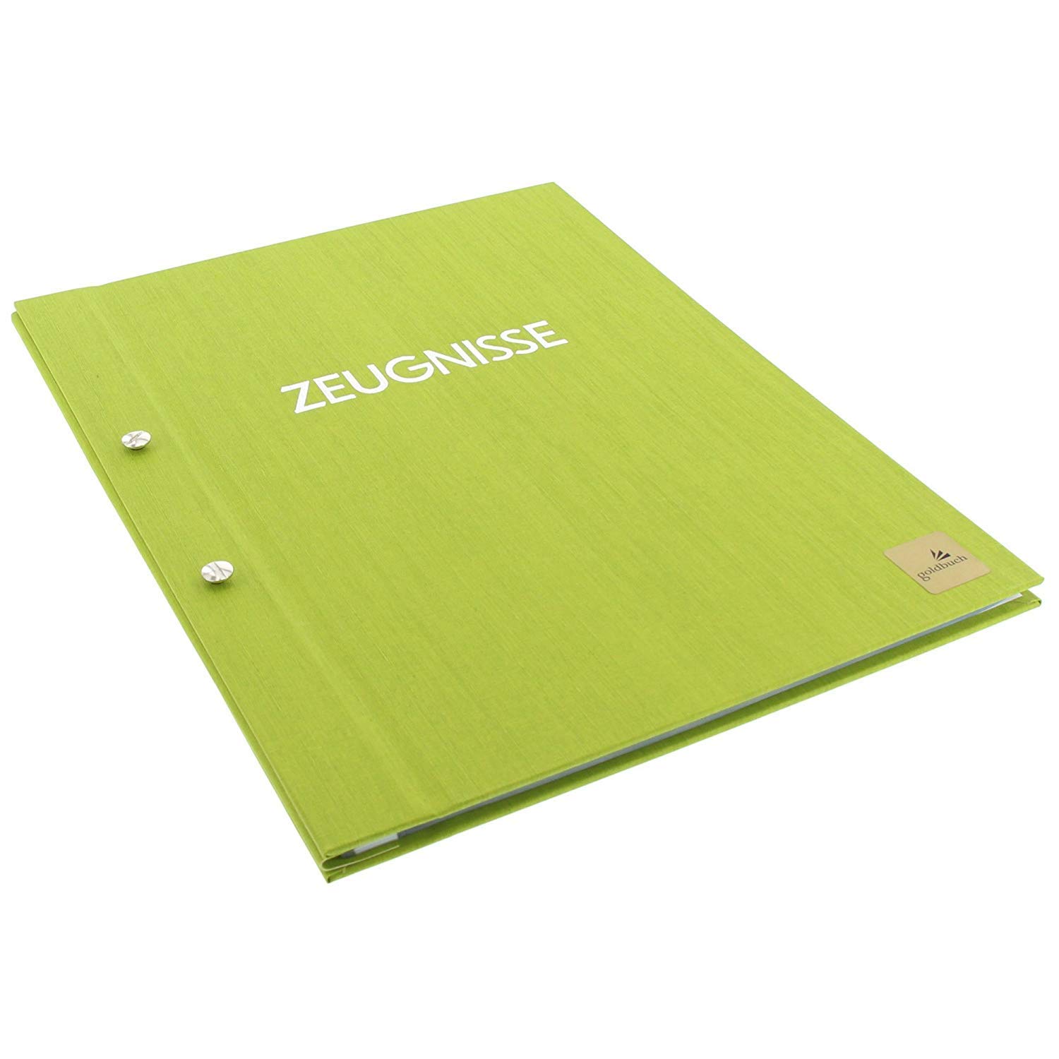 Goldbuch Report Folder Lined Colours A4 31 x 24 cm 31x24 cm green, Grün - Image 2