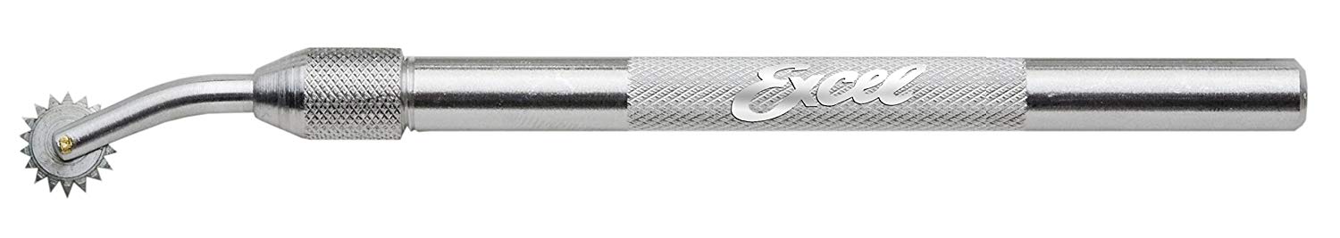 Excel 3 Piece Pounce Wheel Set Carded, Silver, 1/4", 5/16", 7/16" - Image 4