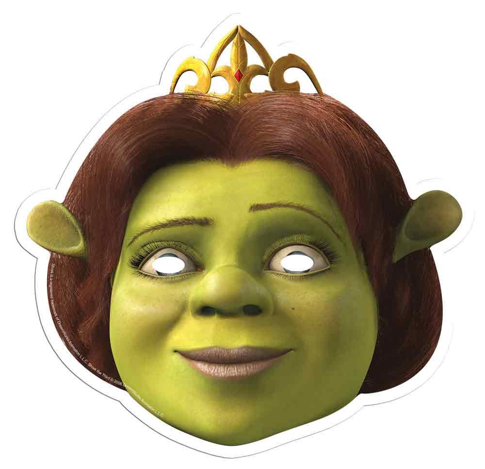 Star Cutouts stsm208 - Mask - Fiona - Shrek Dreamworks,Multicolour,7 x 7 x 3 cm; 29 grammois