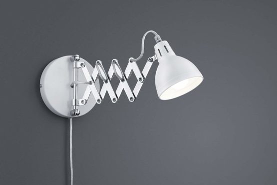 Reality Leuchten Scissor, Metal, Chrome, 30 x 30 x 53 cm, E14 - Image 2