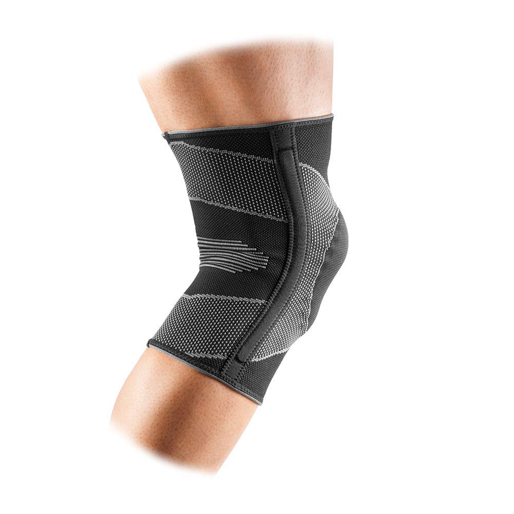 McDavid Men's Elastic Knee Support Sleeve, Black, Medium - Image 2