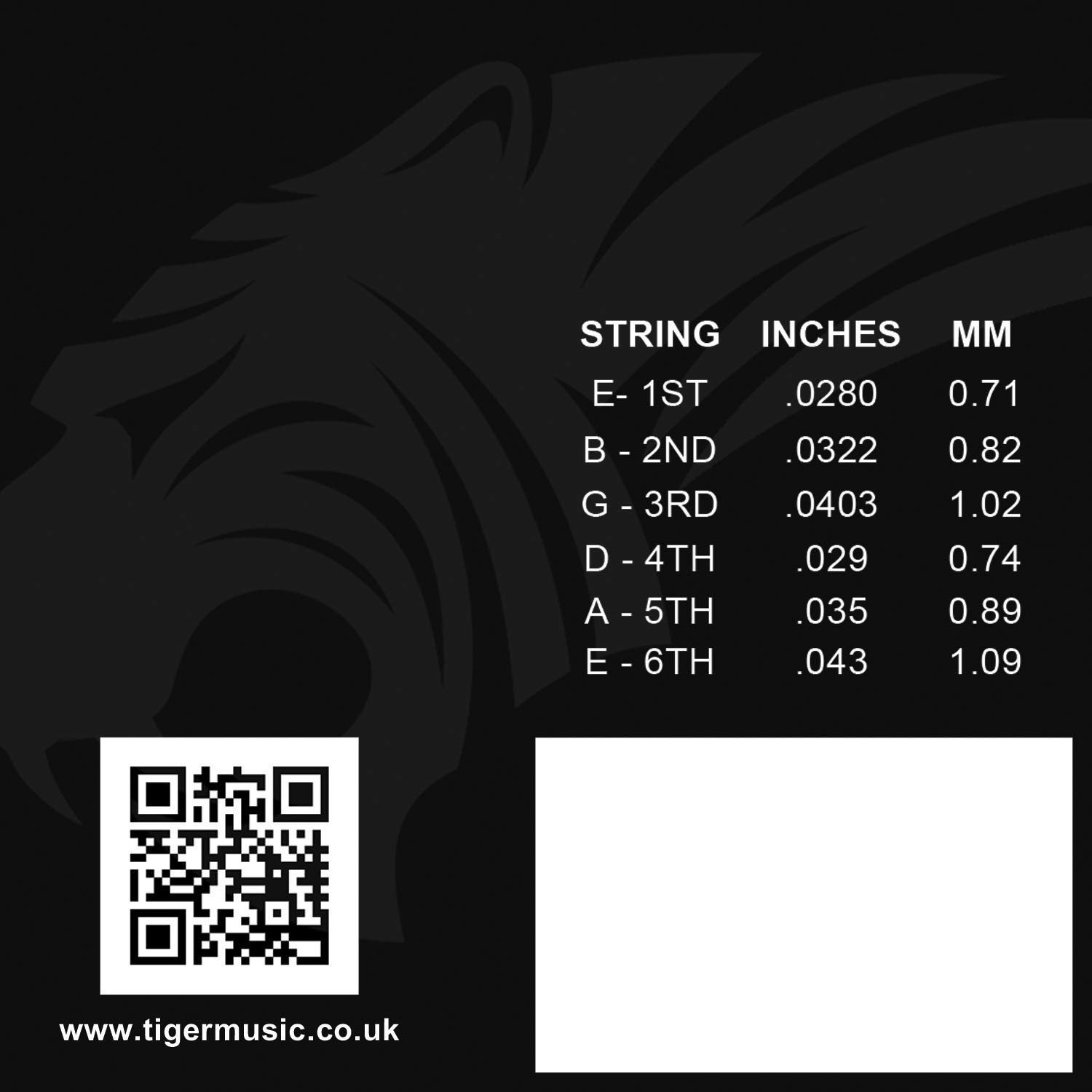 TIGER AC130-N Classical Guitar strings - Normal Tension Nylon Strings Classical Guitar strings Normal Tension Nylon Strings Anti-rust - Image 2