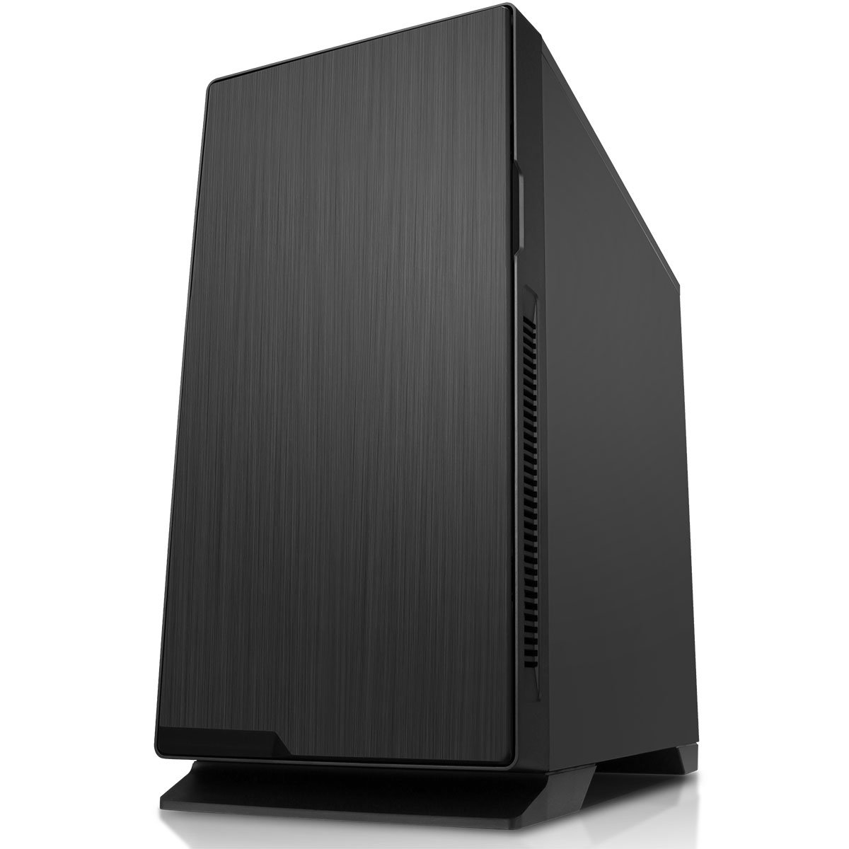 GameMax Silent Mid-Tower PC Gaming case, ATX, Sound Dampening, SD/TF Card Reader Built-In, Black - Image 2