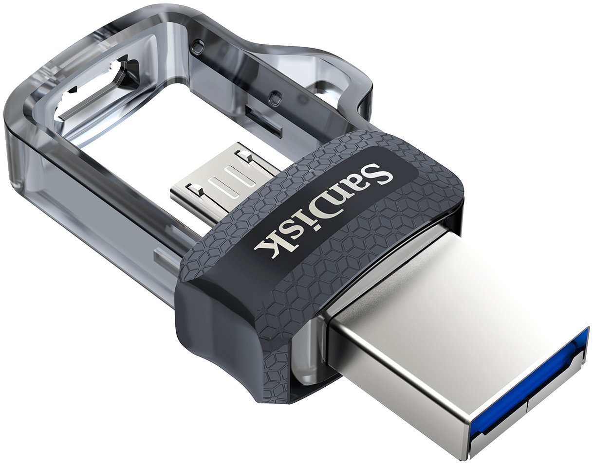 SanDisk Ultra 32GB Dual USB Flash Drive USB M3.0 up to 130 MB/s, Black-Gray - Image 4