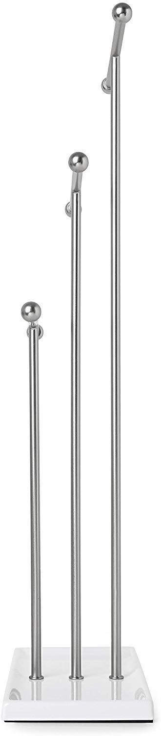 Umbra TRIGEM JWL STAND WHT/NKL, White/Nickel, Schmuckständer - Image 3