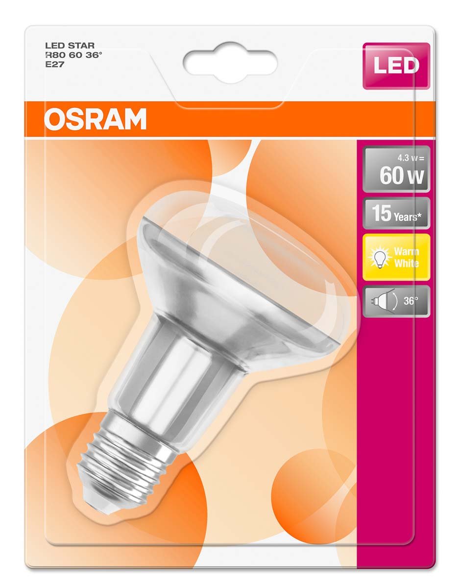 Osram LED Reflector Light Bulb, White - Image 3