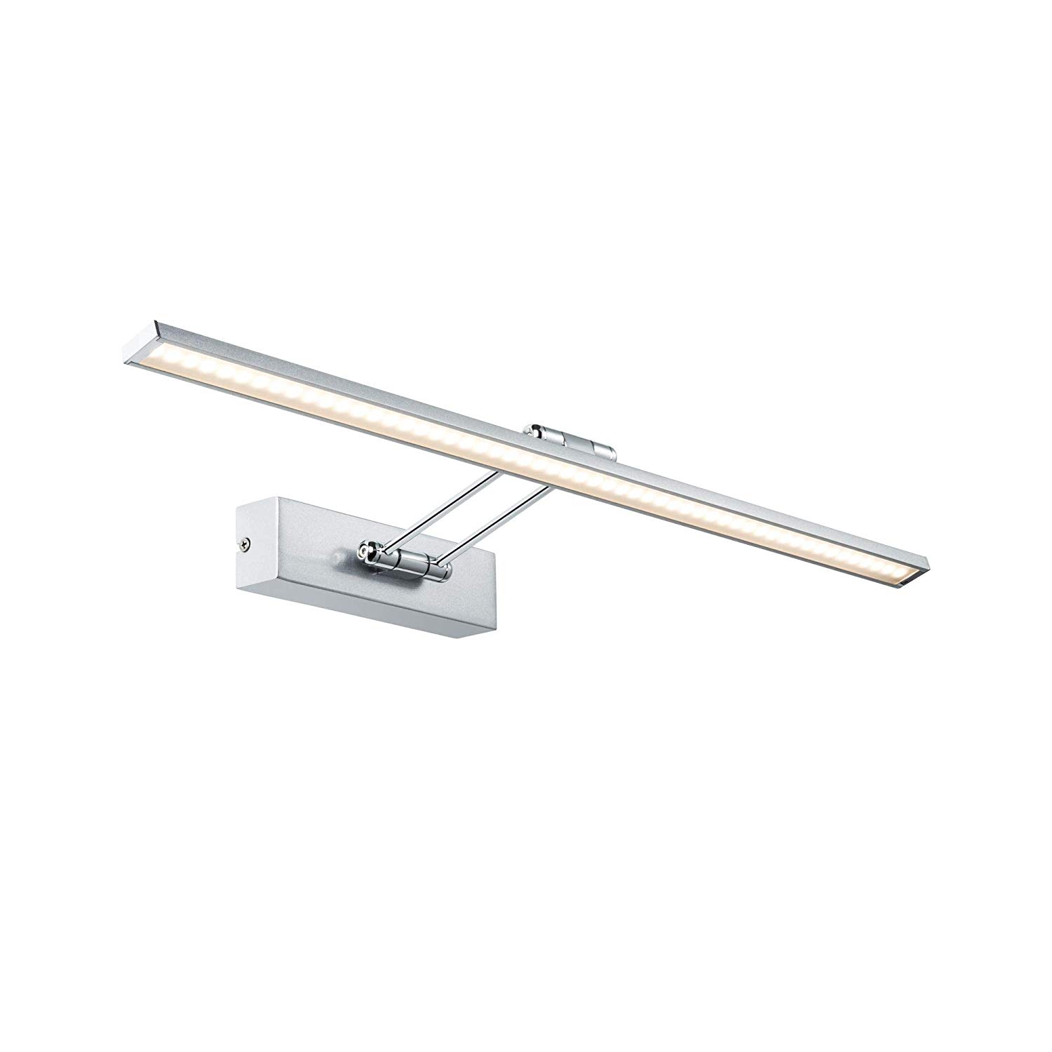 Paulmann 99896 Galeria Picture luminaire LED Picture Lighting Beam Sixty Gallery Lighting 11W Surface-Mounted lamp Brushed Nickel Spotlight incl. lamp