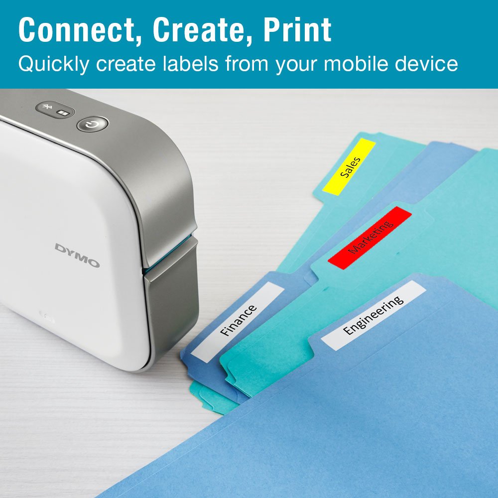 Dymo MobileLabeler Label Maker with Bluetooth Smartphone Connectivity