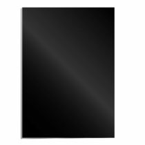 Fellowes A4 100 Percent Recyclable Gloss Binding Covers, Heavyweight, 250 gsm Presentation Covers, FSC, Black, Pack of 100, 5378504