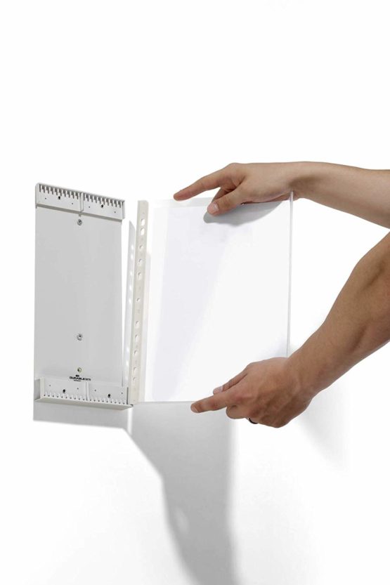 Durable Function Wall 20 569200 Wall-Mounted Document Display Rack with A4 Display Sheets Assorted Colours - Image 4