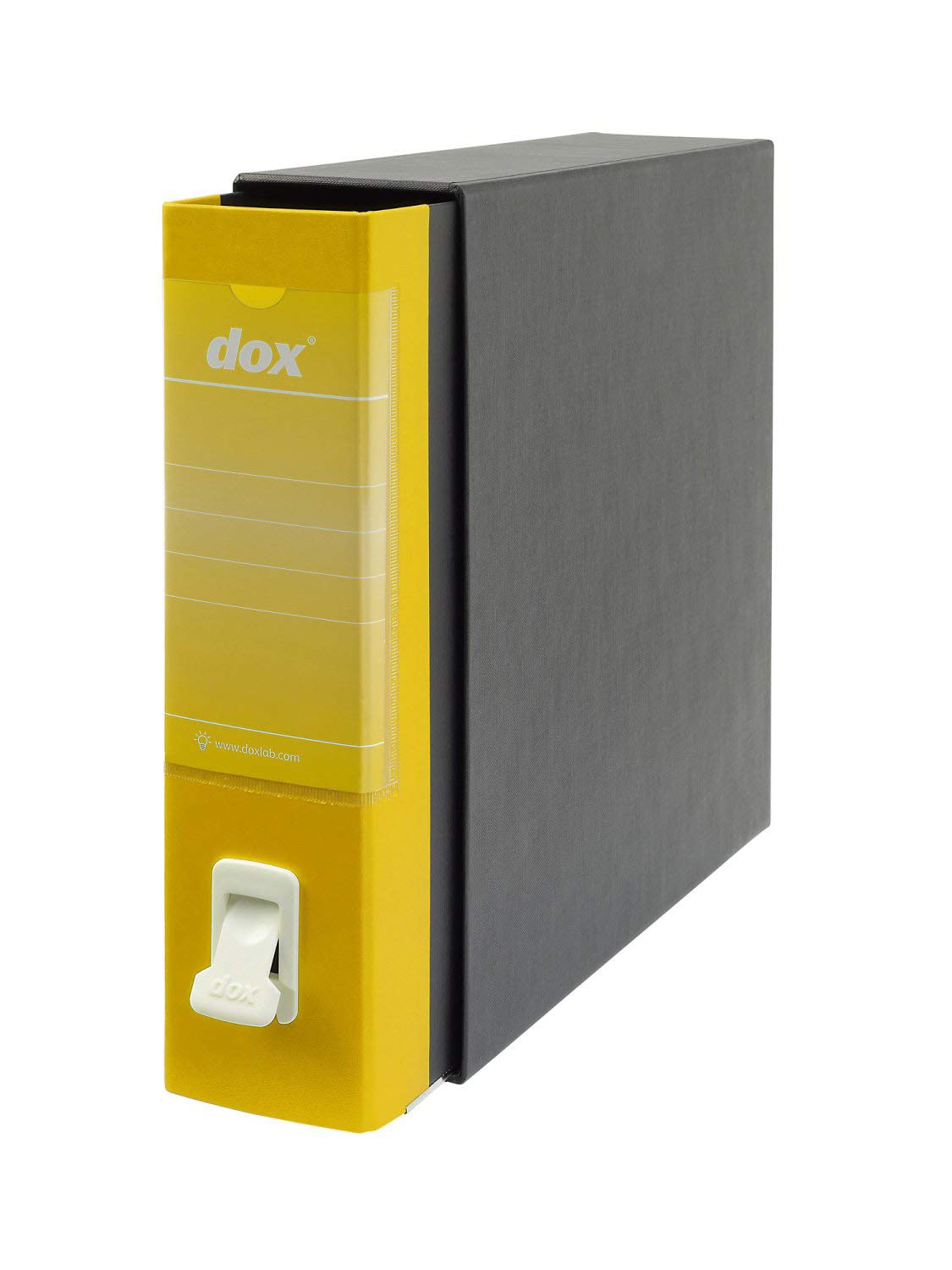 Esselte Dox 1 Class Box Lever Arch File, A4. Yellow
