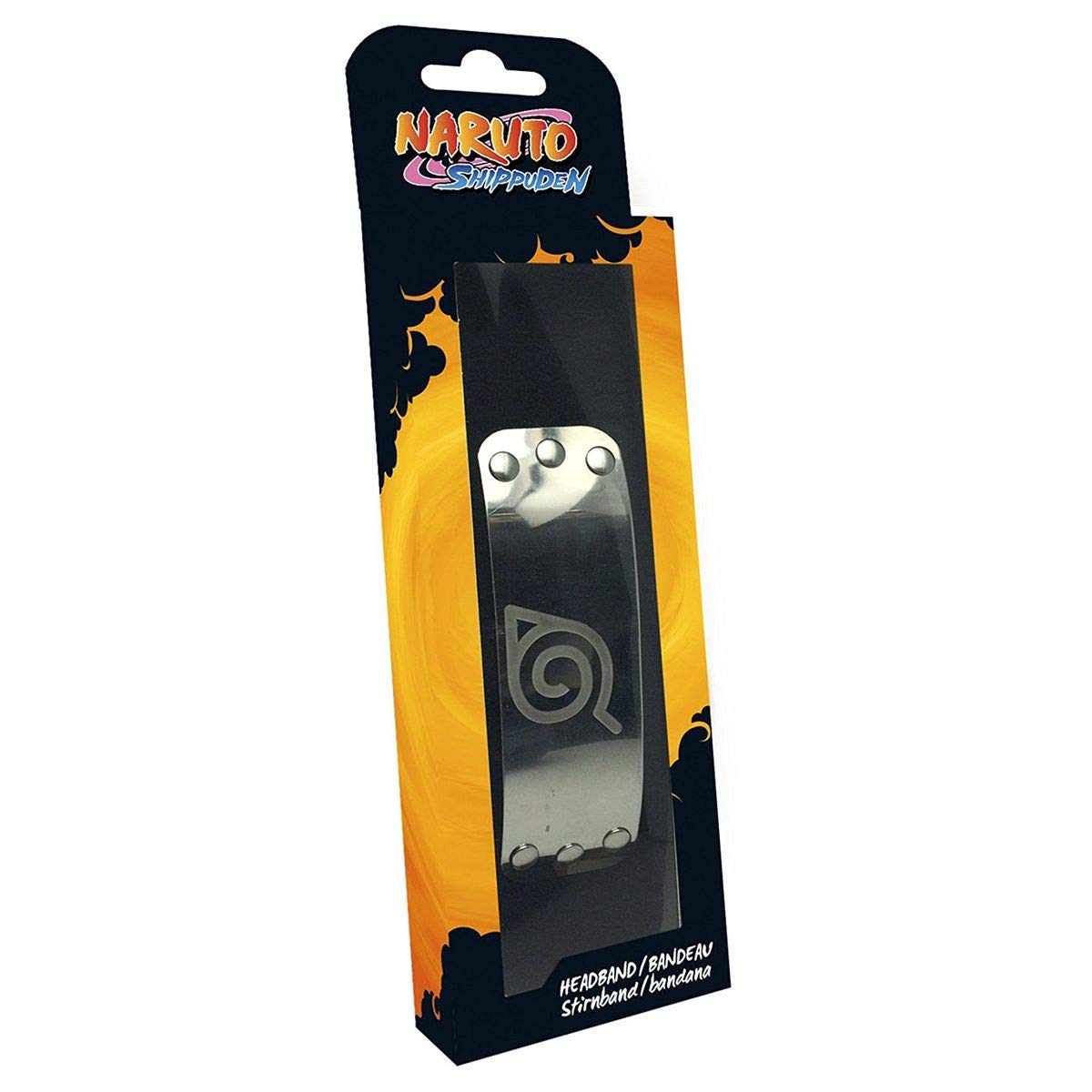 ABYstyle Naruto Konoha Replica Headband - Black - Image 2