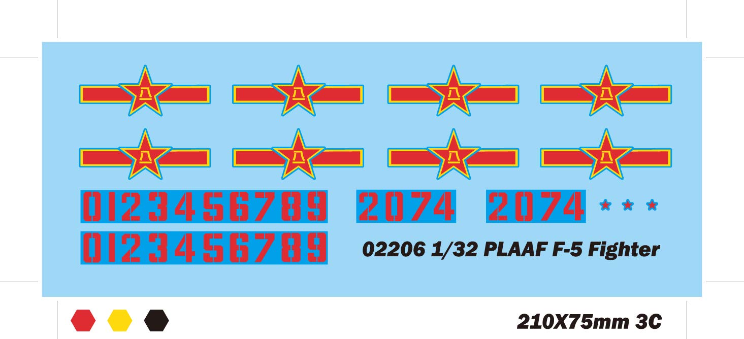 Trumpeter 1:32 - Mikoyan MiG-17PF Fresco, Various, Mittel